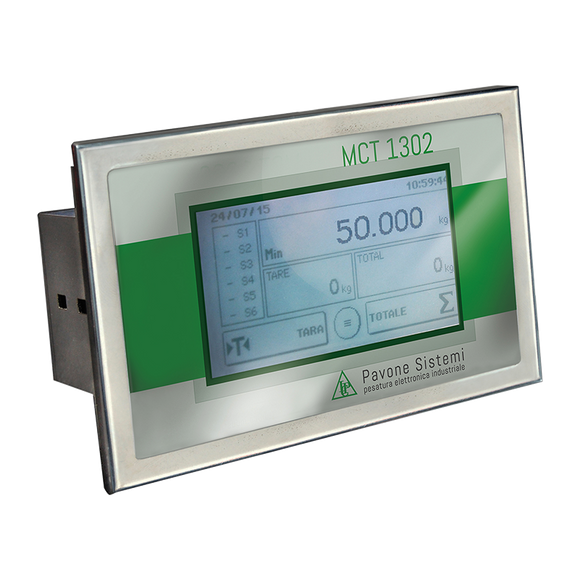 Pavone Sistemi MCT 1302 Weight Indicator provided by CE Transducers